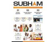 
      
      Subham Expands Operational Footprint with New Warehouse
      
      