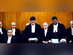 
      
      Justice Prasanna B Varale takes oath as Supreme Court judge
      
      