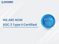 
      
      Sacumen Attains SOC 2 Type II Certification
      
      