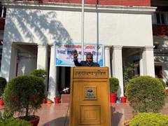 
      
      Anshuman leads uttarakhand police pledge for unbiased election
      
      