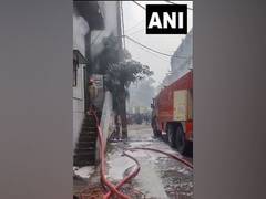 
      
      Delhi: Fire breaks out at factory, dousing underway 
      
      