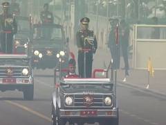 
      
      Parade Commander LG Bhavnish Kumar heralds RDay parade
      
      