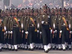 
      
      Madras Regiment, India's oldest infantry, marches Kartavya Path
      
      