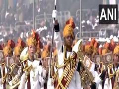 
      
      R-Day: CISF women band, marching contingent parades Kartavya Path
      
      