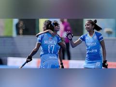 
      
      India women's hockey team storm into semi-final 
      
      