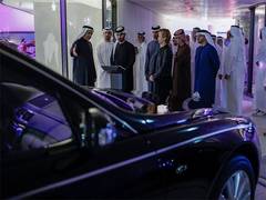 
      
      Mansoor bin Mohammed attends opening of Mercedes Brand Centre
      
      