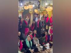 
      
      French President visits Hazrat Nizamuddin Aulia Dargah in Delhi
      
      