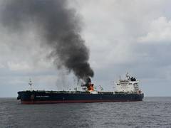 
      
      INS Vishakhapatnam responds to distress call from merchant vessel
      
      