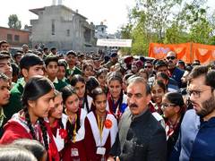 
      
      CM Sukhu pays surprise visit to Una school
      
      