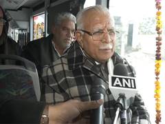 
      
      Haryana CM inaugurates e-bus services in Panipat
      
      