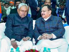
      
      Nitish Kumar forms alliance with BJP; takes oath as Bihar CM
      
      