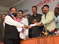 
      
      Assam: Former Congress leader Apurba Bhattacharjee joins AGP
      
      