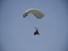 
      
      Maharashtra: Dighi witnesses magnificent para-drop display by Bom
      
      