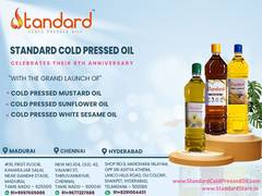 
      
      Standard Cold Pressed Oil Celebrates 8th Anniversary 
      
      