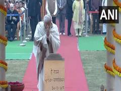 
      
      PM Modi attends prayer meet at Gandhi Smriti
      
      