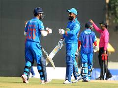 
      
      Skipper Keni guides India to comfortable 35-run win over England 
      
      