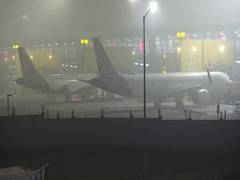 
      
      Several flights, trains delayed as dense fog blankets Delhi
      
      
