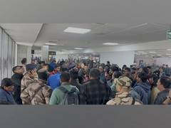
      
      Delhi: Passengers protest after IndiGo cancels flight
      
      
