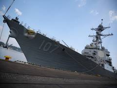 
      
      Houthi cruise missile narrowly misses US warship in Red Sea
      
      
