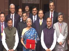 
      
      Interim Budget 2024: Nirmala Sitharaman carries 'bahi-khata'
      
      