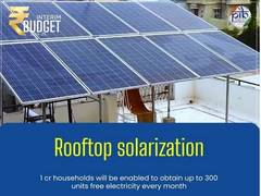 
      
      Budget 2024: One crore households to get rooftop solar power
      
      