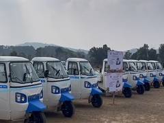 
      
      Meghalaya CM flags off waste collection e-vehicles 
      
      