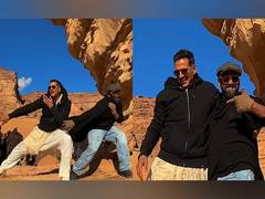 
      
      Akshay Kumar grooves to ‘Uncha Lamba Kad’ on ‘BMCM'
      
      