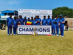 
      
      Karnataka defeats Karnataka in the Nagesh Trophy Final.
      
      