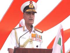 
      
      Navy Chief speaks at commissioning ceremony of INS Sandhayak
      
      