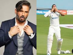 
      
      Suniel Shetty praises Yashaswi Jasiwal for maiden Test double ton
      
      