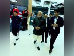 
      
      Prime Minister at the TVS Motor Pavilion
      
      