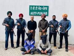 
      
      Punjab police arrest two key operatives of Lawrence Bishnoi Gang
      
      