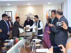 
      
      Rajasthan: Top leaders visit PKC-ERCP link project site
      
      
