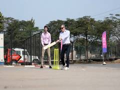 
      
      US Ambassador to India Garcetti enjoys gully cricket in Jaipur
      
      