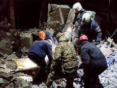 
      
      Russia blames Ukraine after 28 killed in attack in Luhansk
      
      