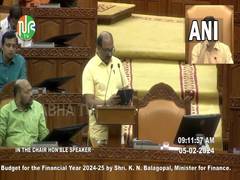 
      
      Kerala Finance Minister KN Balagopal presents state budget
      
      