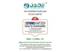 
      
      Announcing Jade Granite @ StoneMart 2024 Expo, Jaipur
      
      