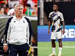 
      
      Real Madrid boss Carlo Ancelotti opens up on Vinicius's injury
      
      