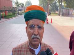 
      
      Meghwal hits out at Congress, says party should go through Pranab
      
      
