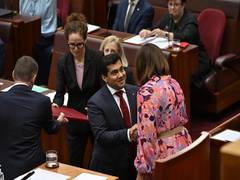 
      
      Australian Senator Varun Ghosh takes oath on Bhagavad Gita
      
      