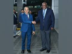 
      
      Guyana PM Mark Phillips arrives in India
      
      