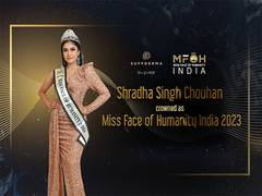 
      
      Shradha Singh Chouhan Crowned Miss Face of Humanity India 2023
      
      