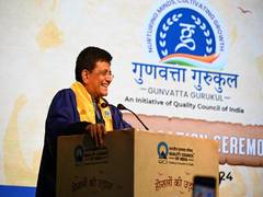 
      
      Quality, sustainability to define India’s journey..: Piyush Goyal
      
      