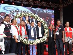 
      
      Assam CM Sarma attends 9th Mising Youth Festival
      
      