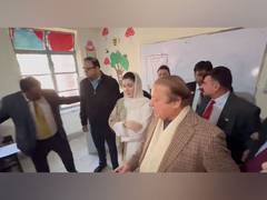 
      
      Pakistan Elections: Nawaz Sharif casts vote in Lahore
      
      