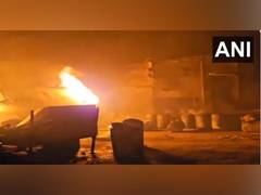 
      
      Fire breaks out in a private company in Greater Noida's Surajpur
      
      