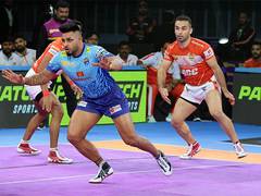 
      
      PKL: Parteek, Rakesh help Gujarat Giants inch closer to playoffs
      
      