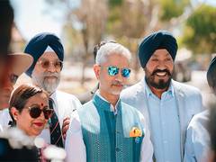 
      
      EAM Jaishankar visits Sailani Avenue in Perth
      
      