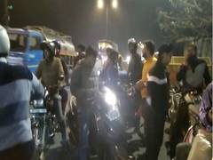 
      
      Residents in Yamuna Khadar experience discomfort after tear gas
      
      