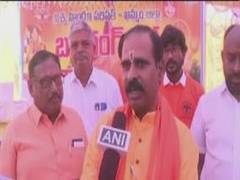 
      
      VHP, Bajrang Dal organise 'Trishul Diksha' in Telangana's Khammam
      
      